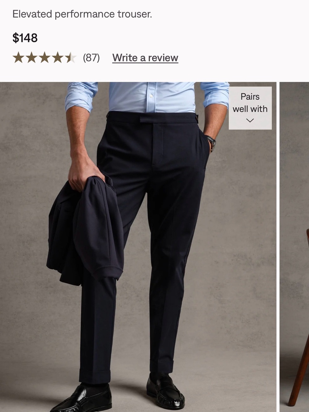 RHONE Commuter Pro Trouser 32